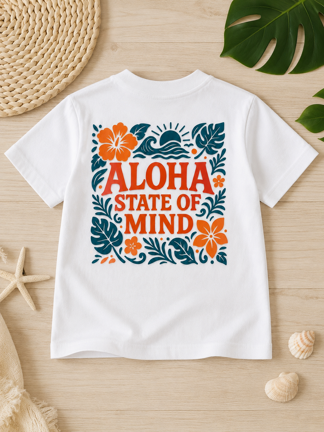 Bügelbild ALOHA STATE OF MIND
