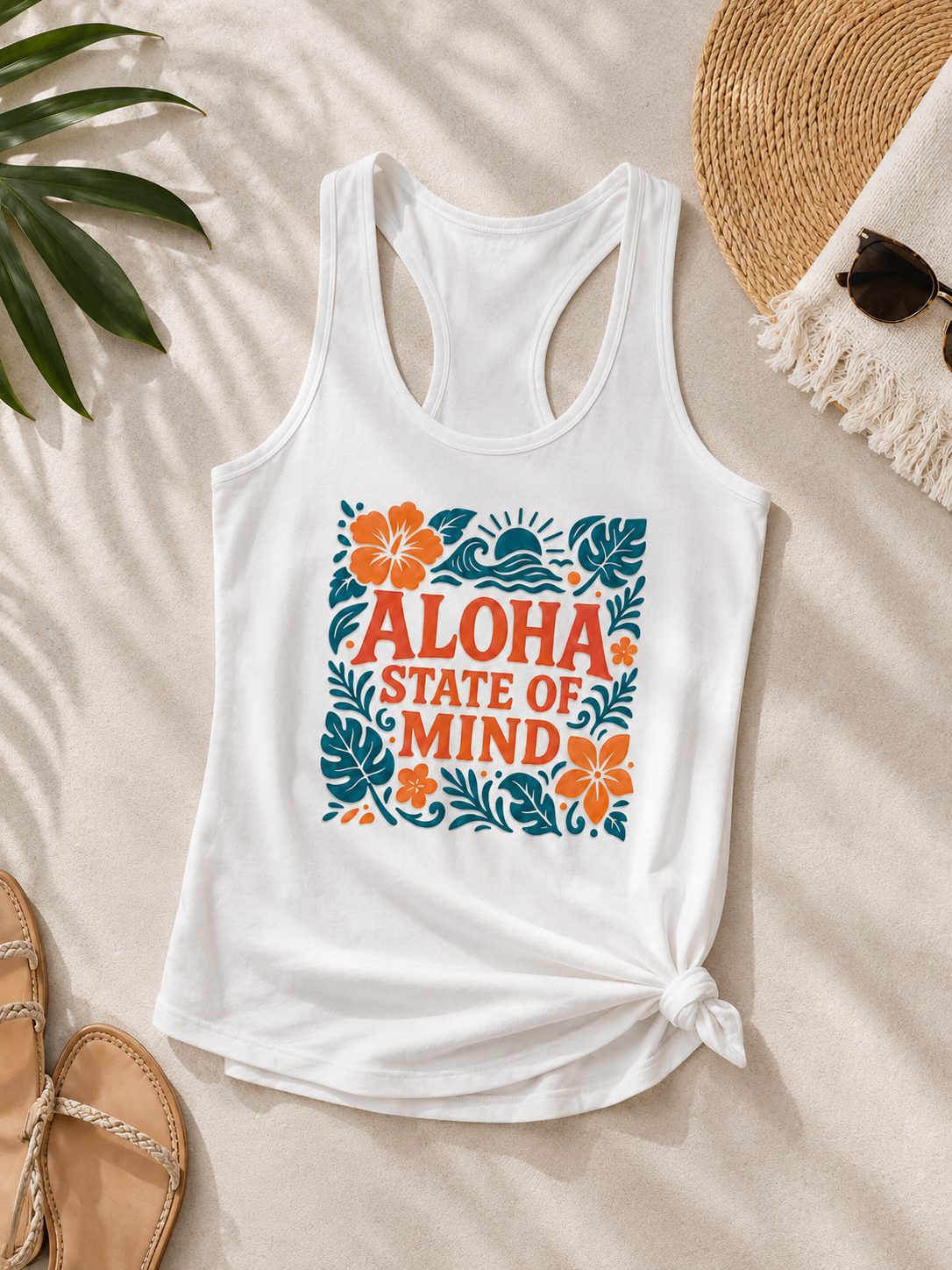 Bügelbild ALOHA STATE OF MIND
