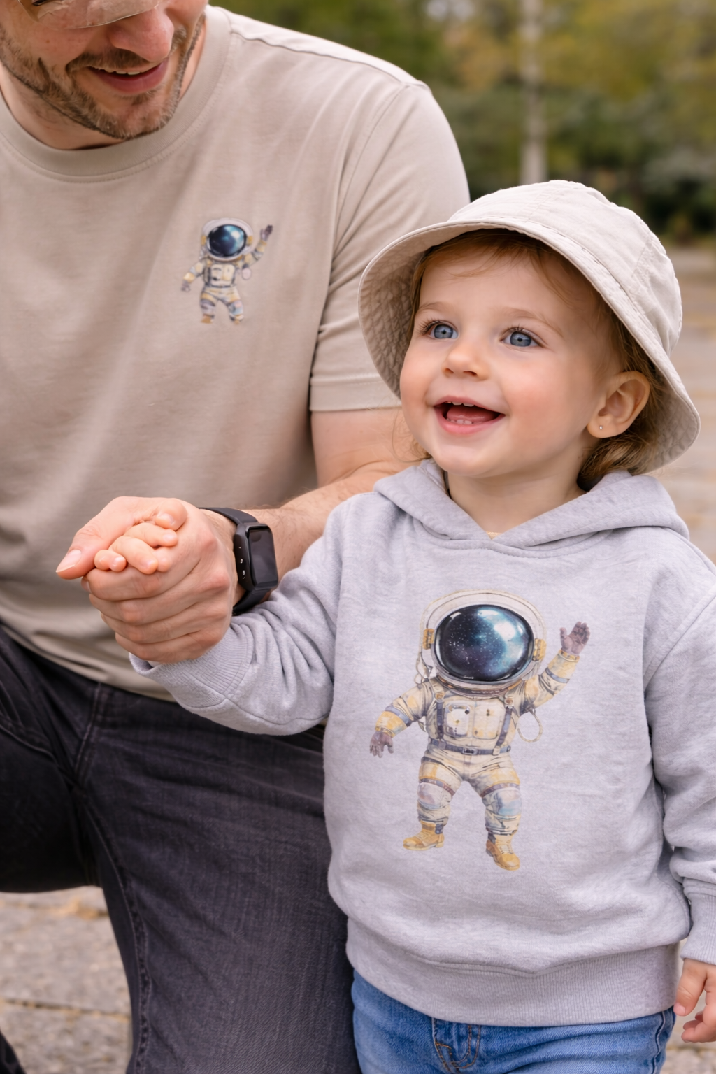 Bügelbild Astronaut