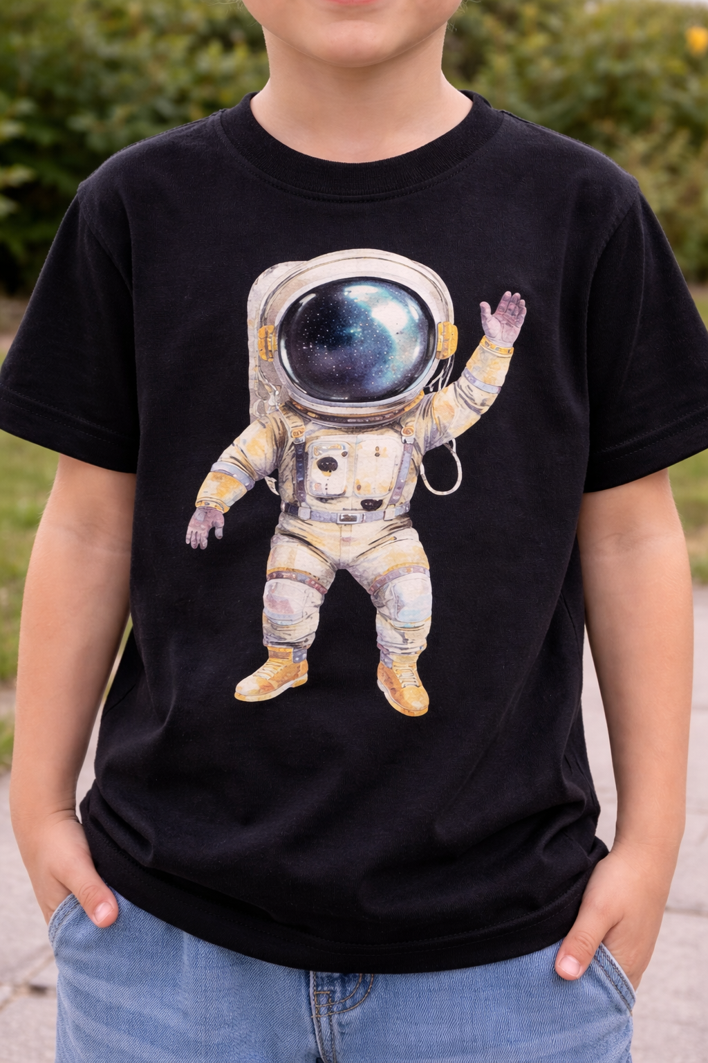 Bügelbild Astronaut