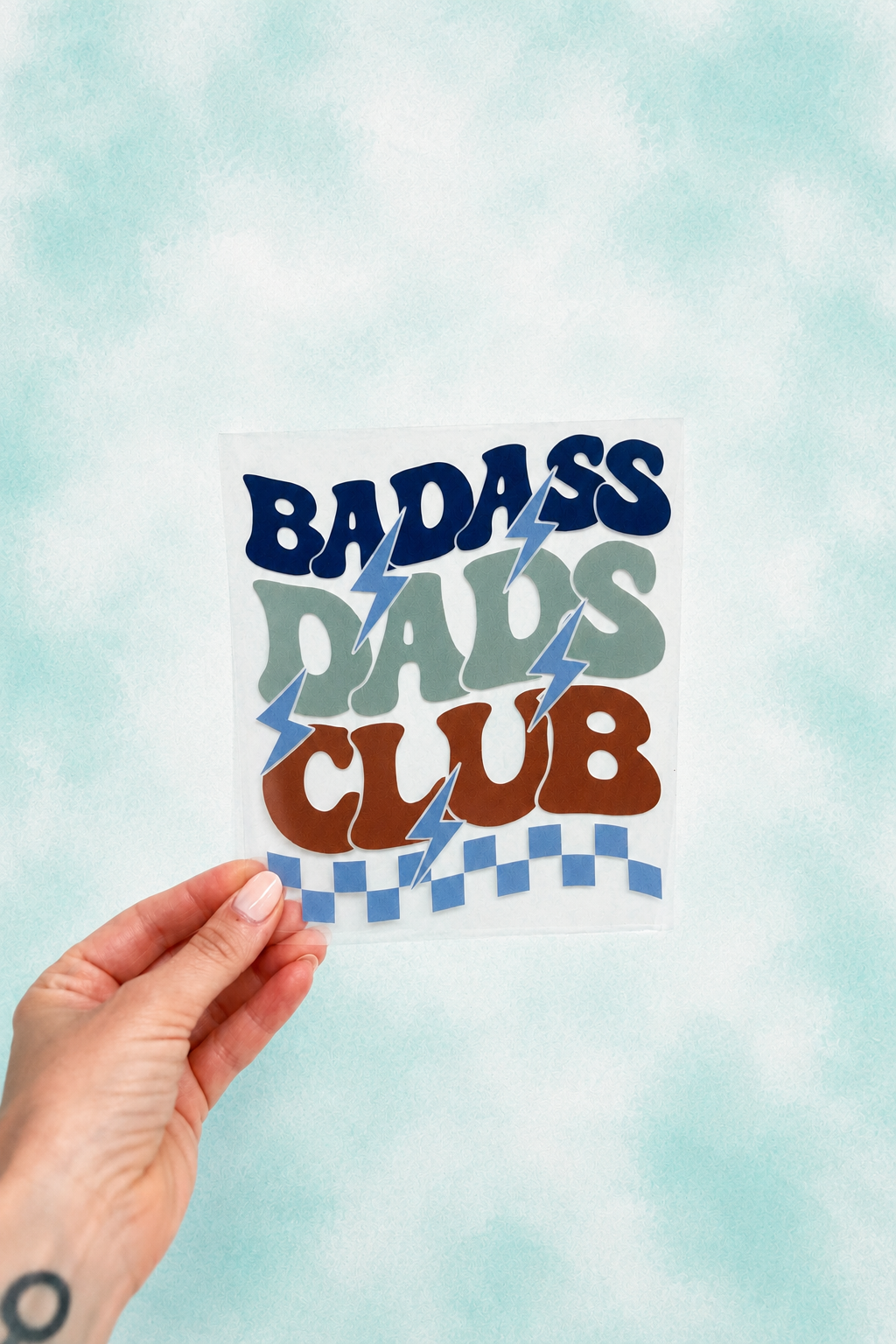 Bügelbild Badass Dads Club