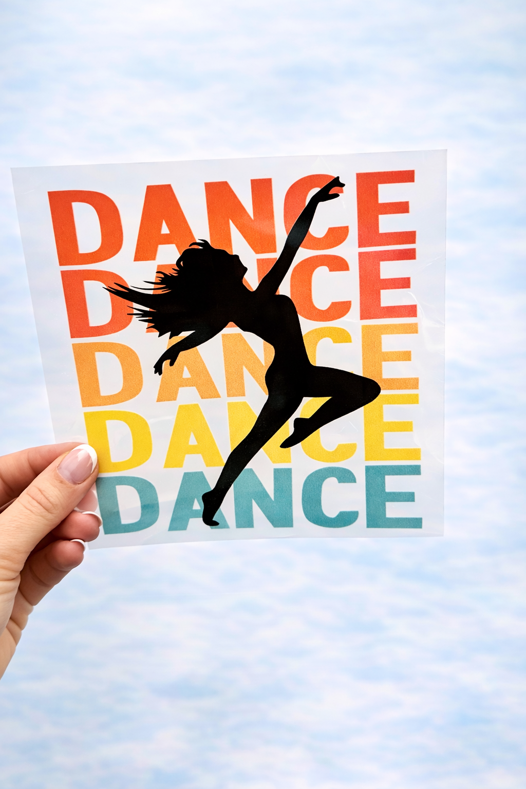 Bügelbild Dance