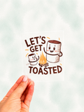 Bügelbild Let's get toasted