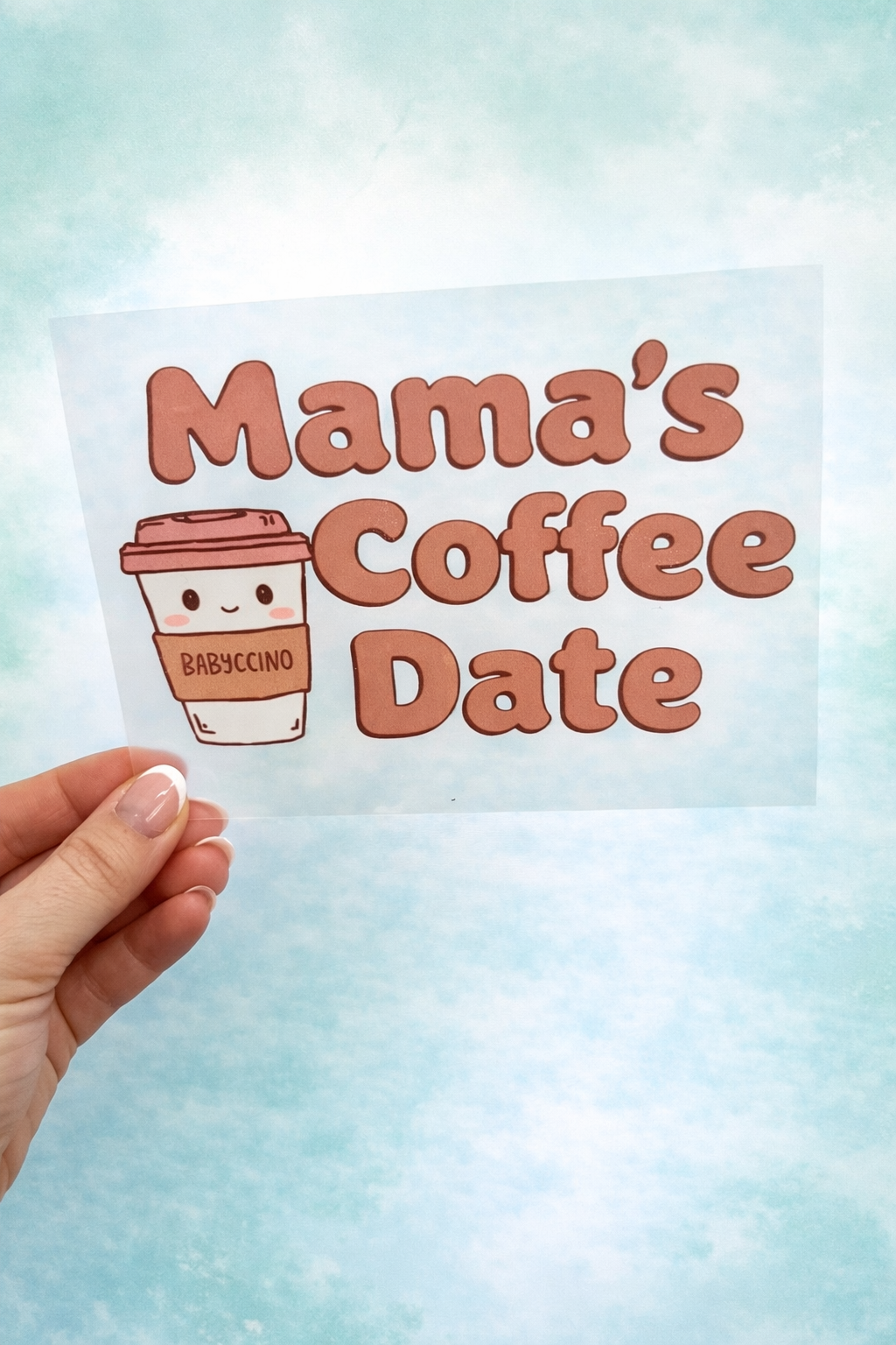 Bügelbild Mama's Coffee Date