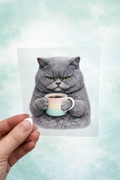 Bügelbild Crumpy Cat Nr. 5