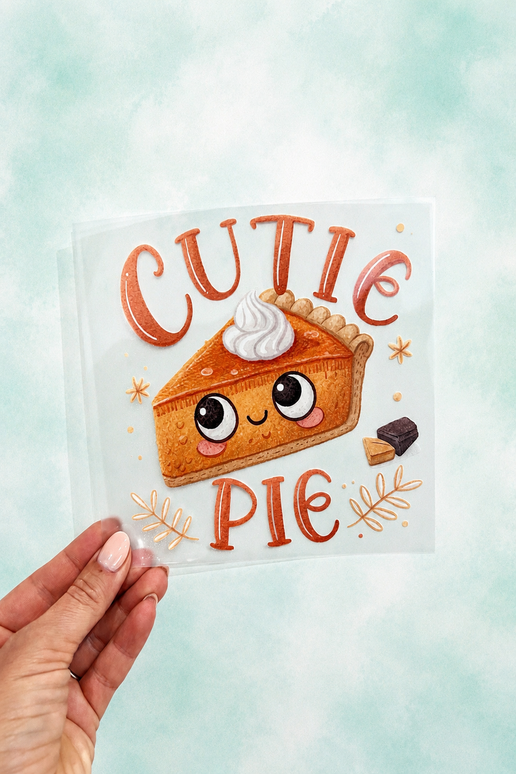 Bügelbild cutie pie