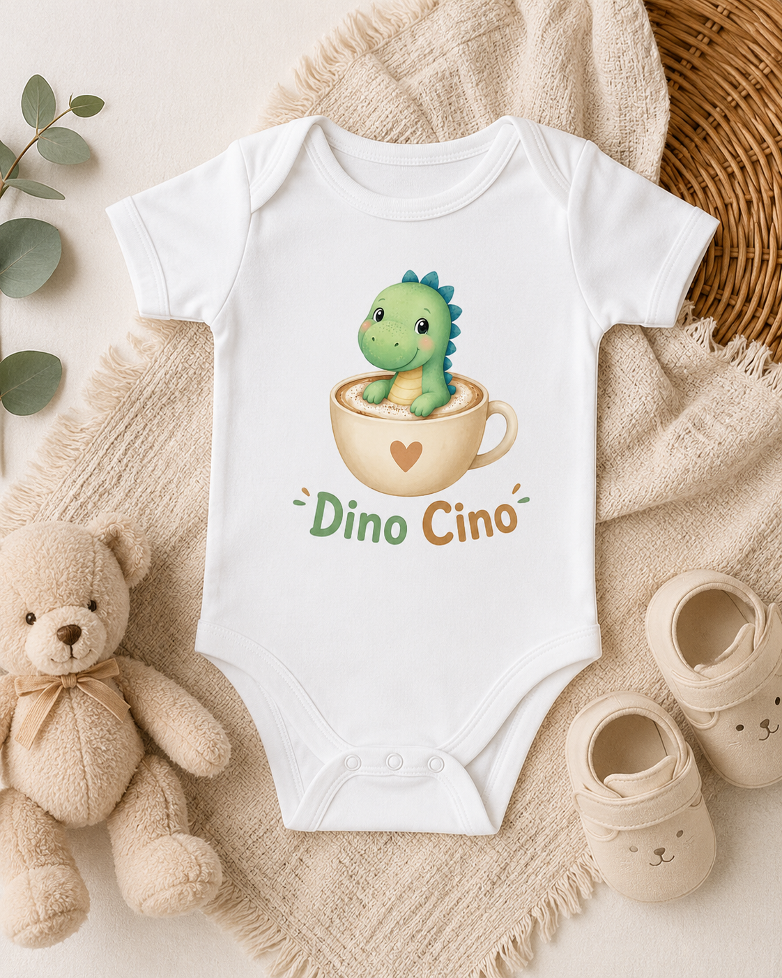 Bügelbild Dino Cino