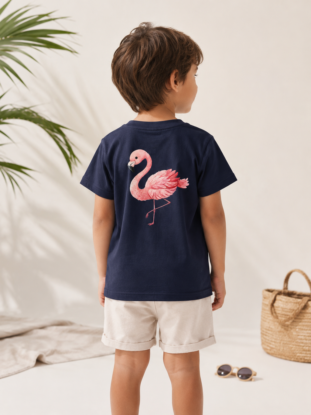 Bügelbild Flamingo