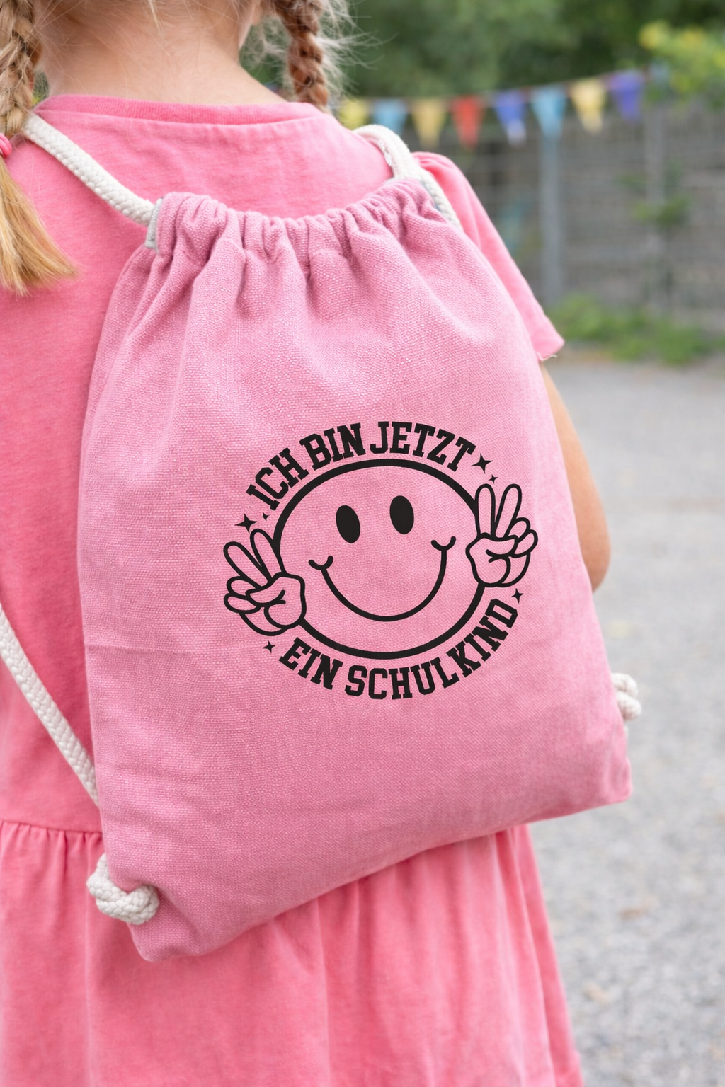 Bügelbild Ich bin jetzt ein Schulkind