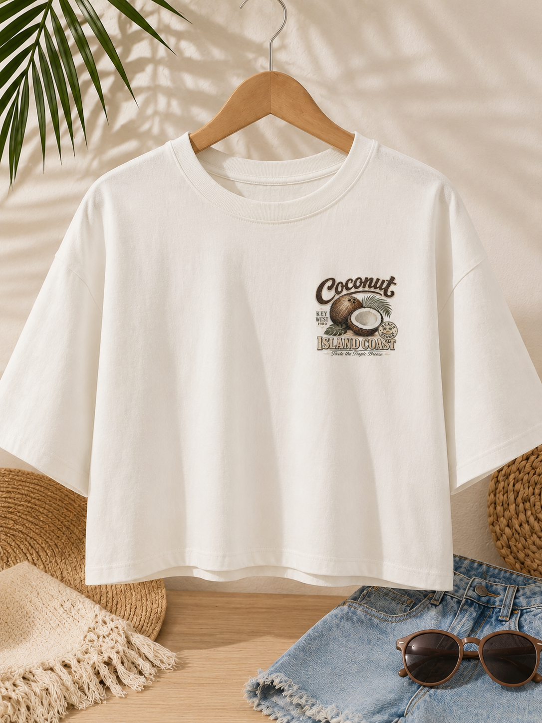 Bügelbild Coconut