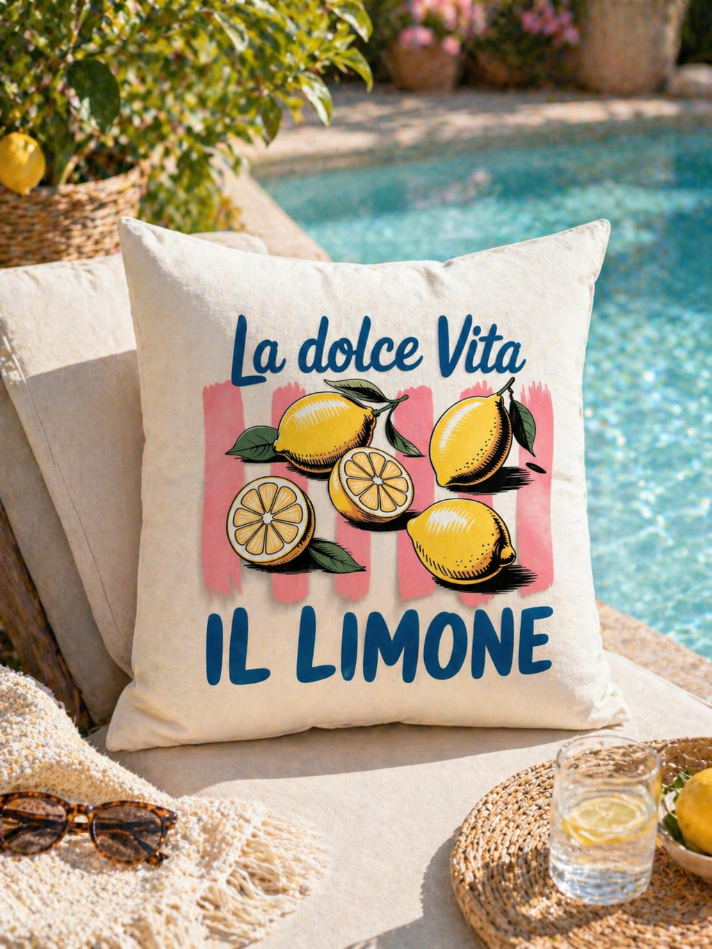 Bügelbild La dolce Vita