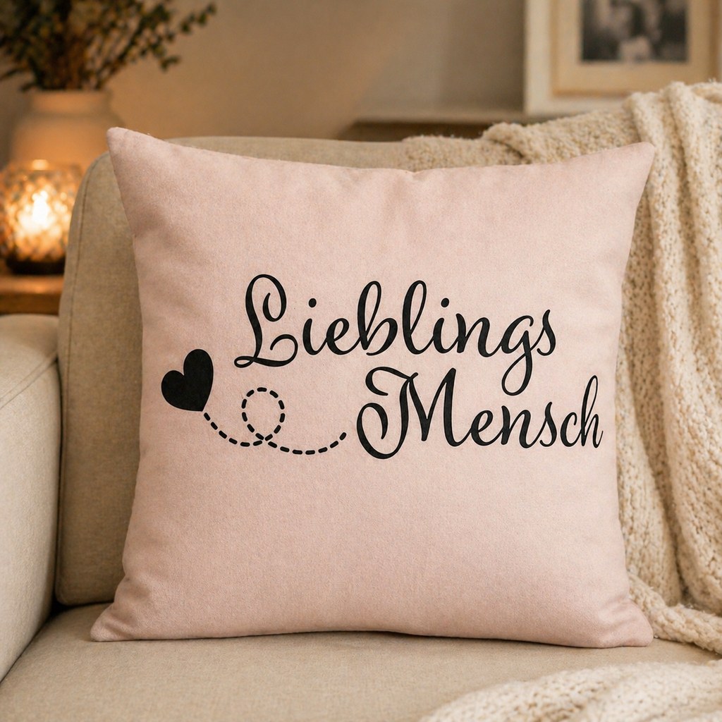 Bügelbild Lieblingsmensch