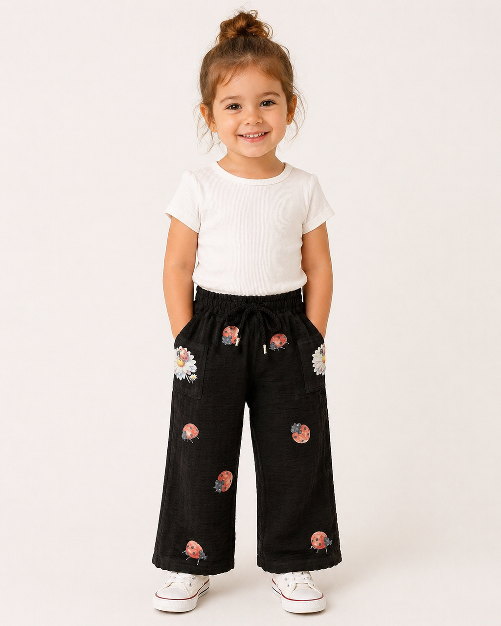 Bügelbild Marienkäfer