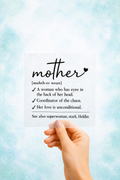 Bügelbild Mother Definition