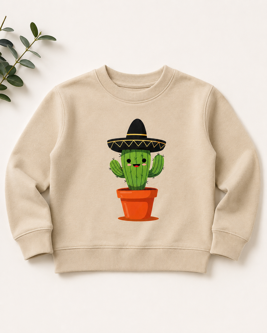 Bügelbild PIEKS der kleine Kaktus