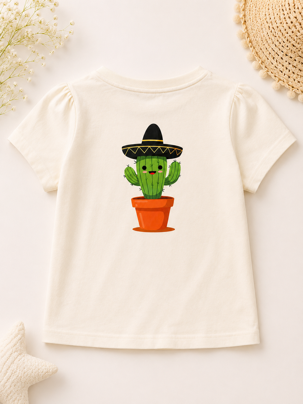 Bügelbild PIEKS der kleine Kaktus