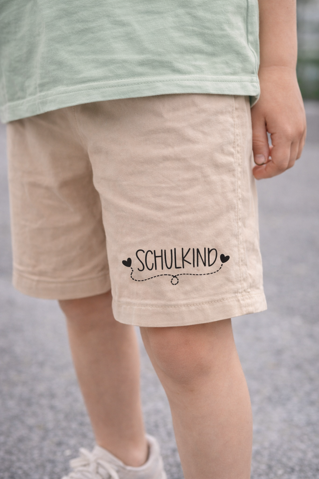 Bügelbild Schulkind