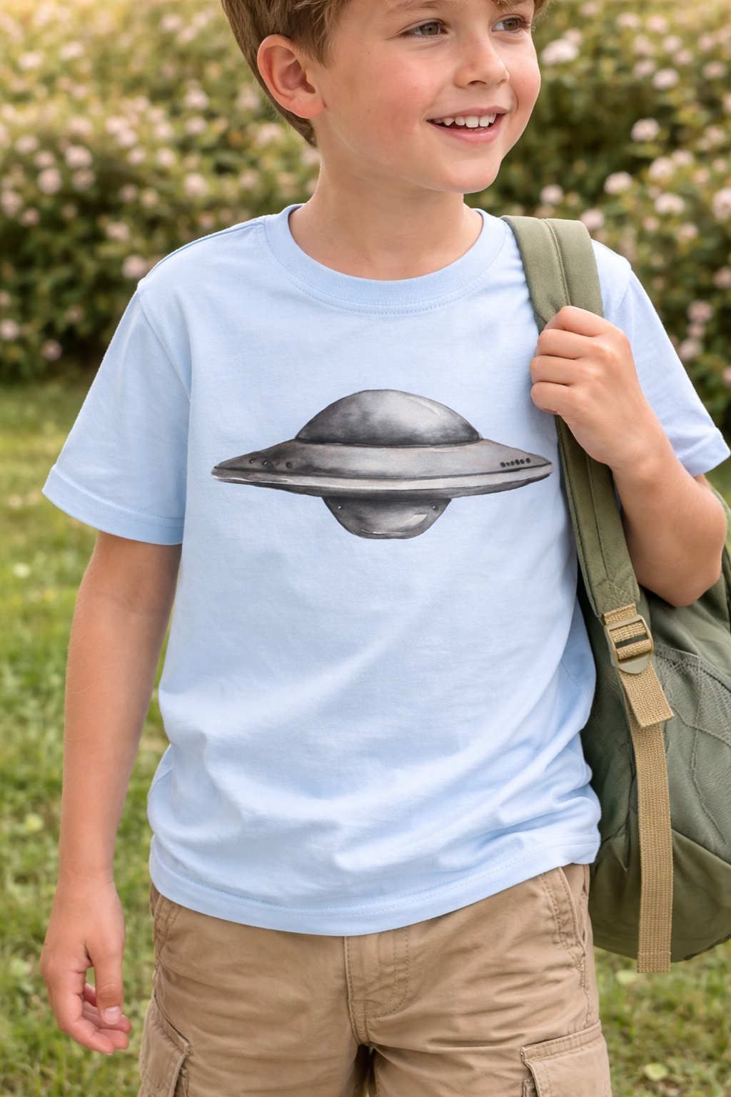 Bügelbild UFO