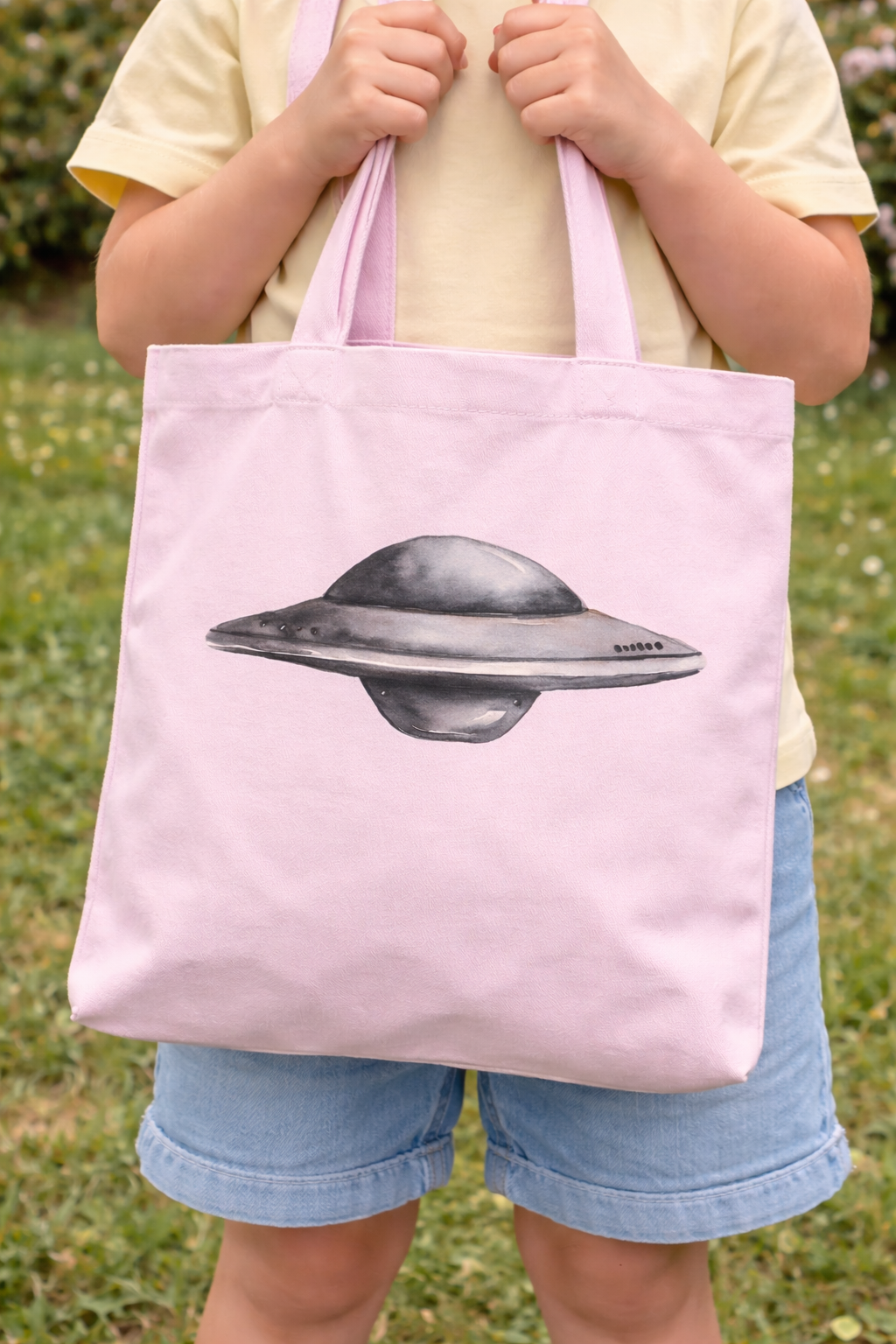 Bügelbild UFO