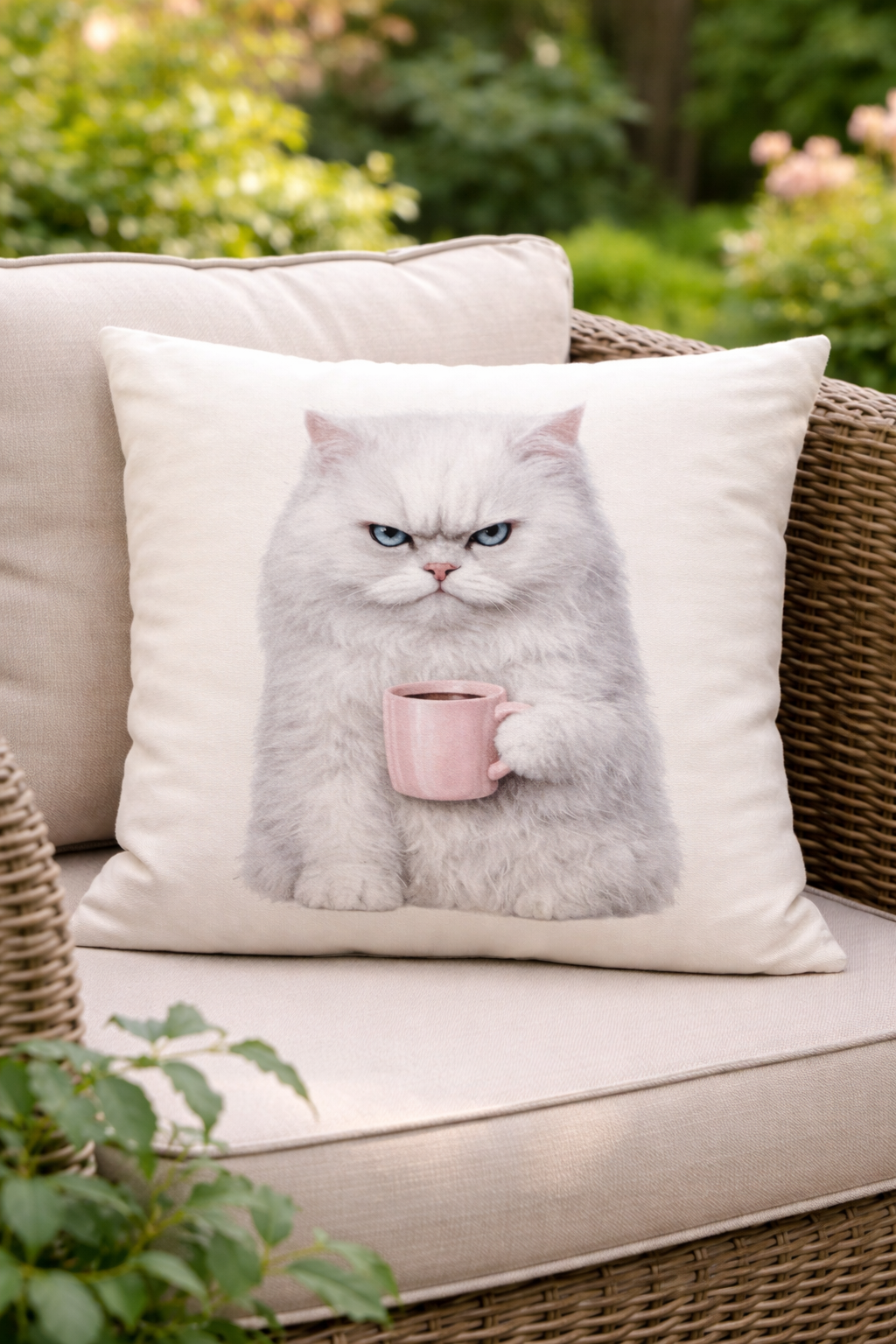 Bügelbild Crumpy Cat Nr. 4