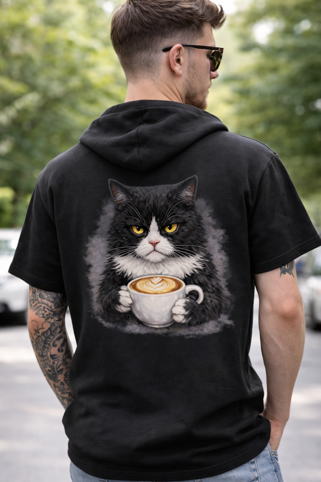 Bügelbild Crumpy Cat Nr. 3