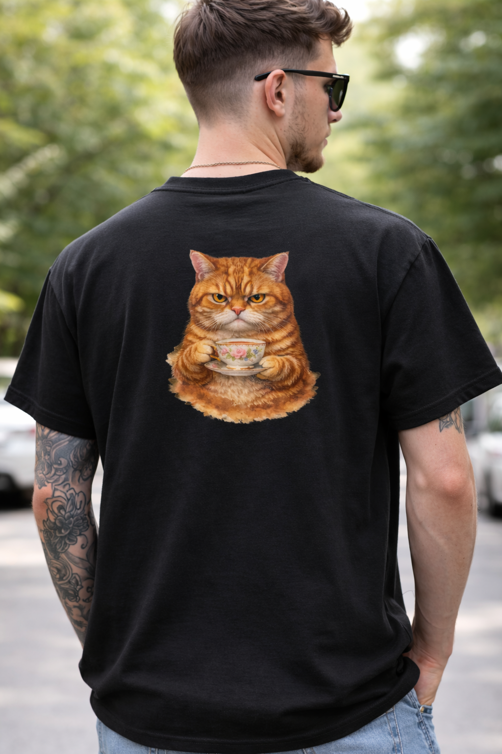 Bügelbild Crumpy Cat Nr. 1