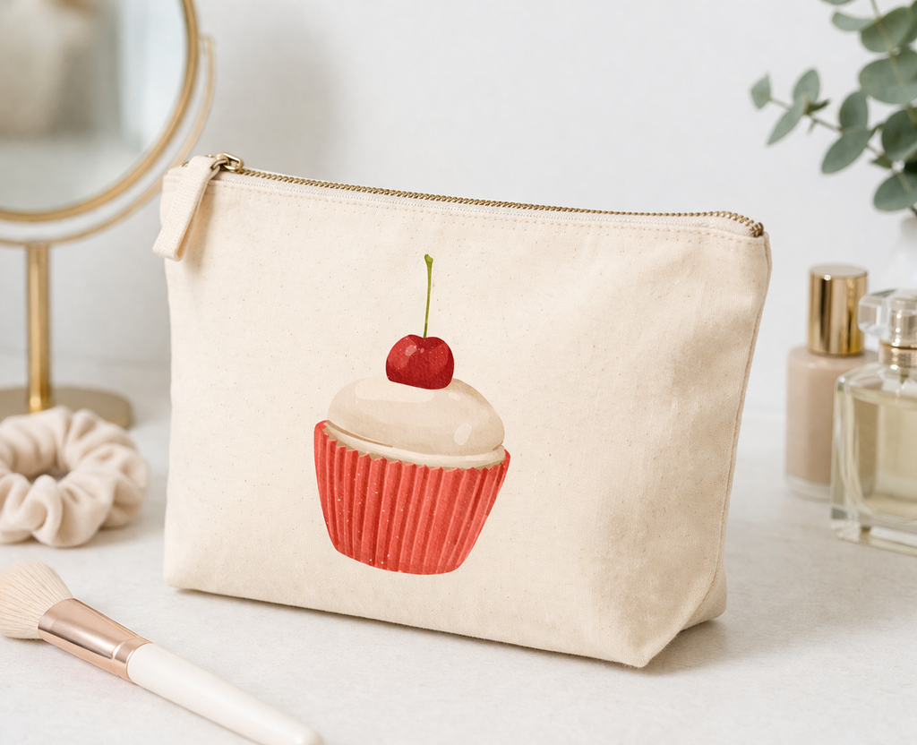 Bügelbild Cupcake