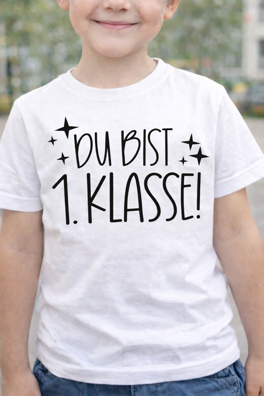 Bügelbild du bist 1.Klasse