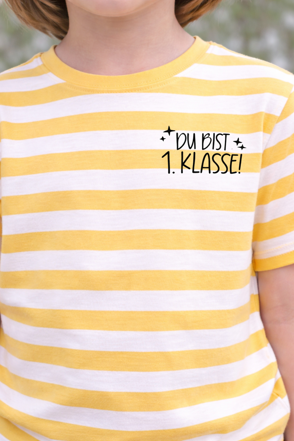 Bügelbild du bist 1.Klasse