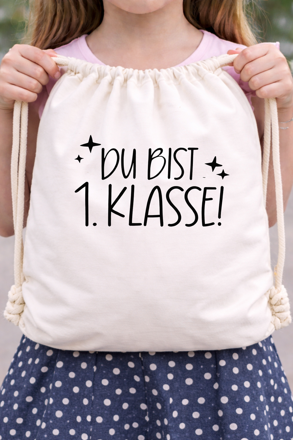 Bügelbild du bist 1.Klasse