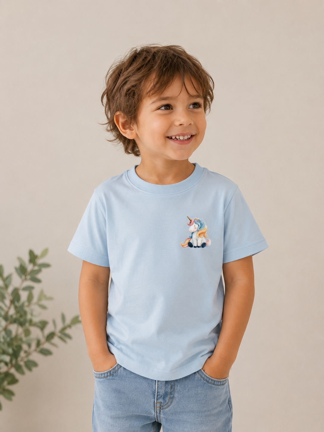 Bügelbild Einhorn