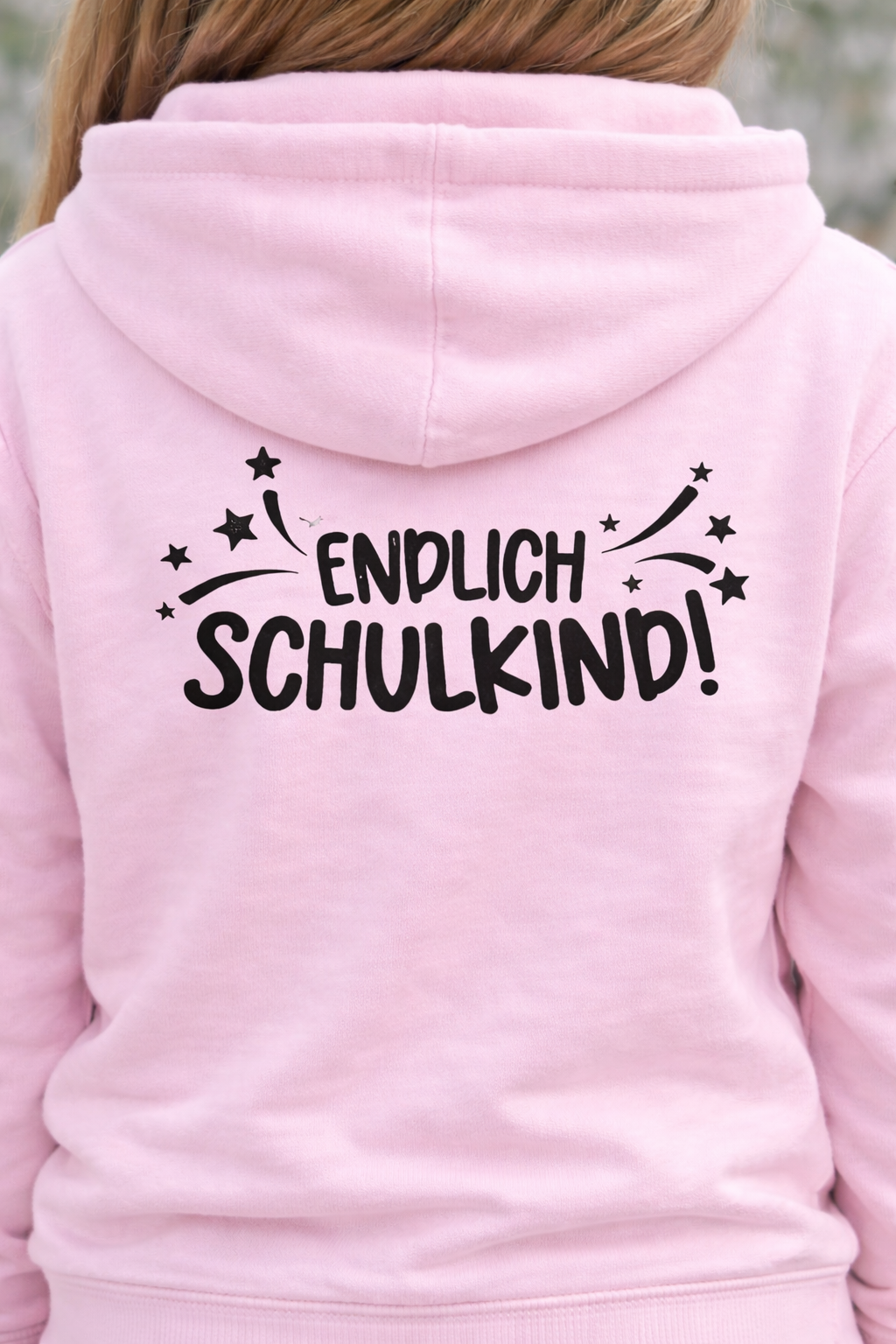 Bügelbild Endlich SCHULKIND