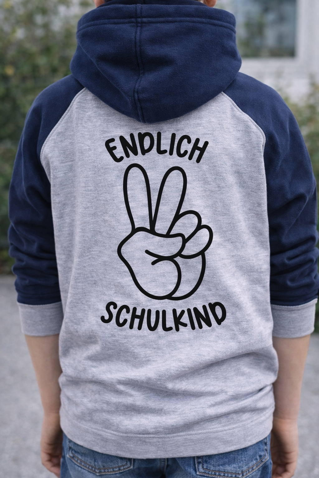 Bügelbild Endlich Schulkind 2.0
