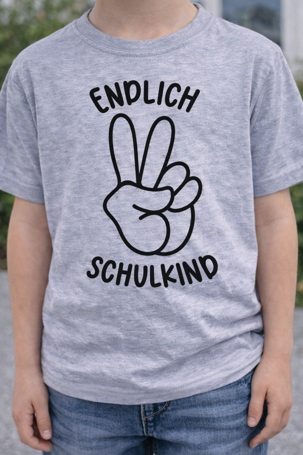 Bügelbild Endlich Schulkind 2.0
