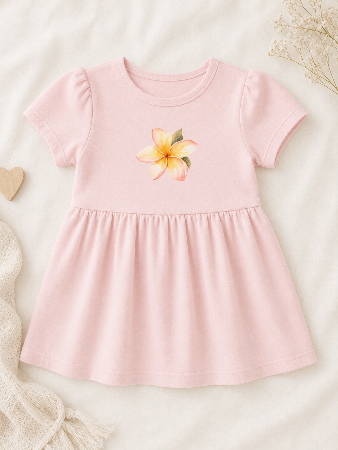 Bügelbild Hawaii Blume
