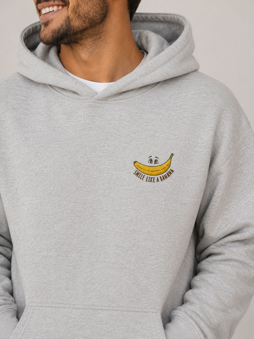 Bügelbild Smile like a banana