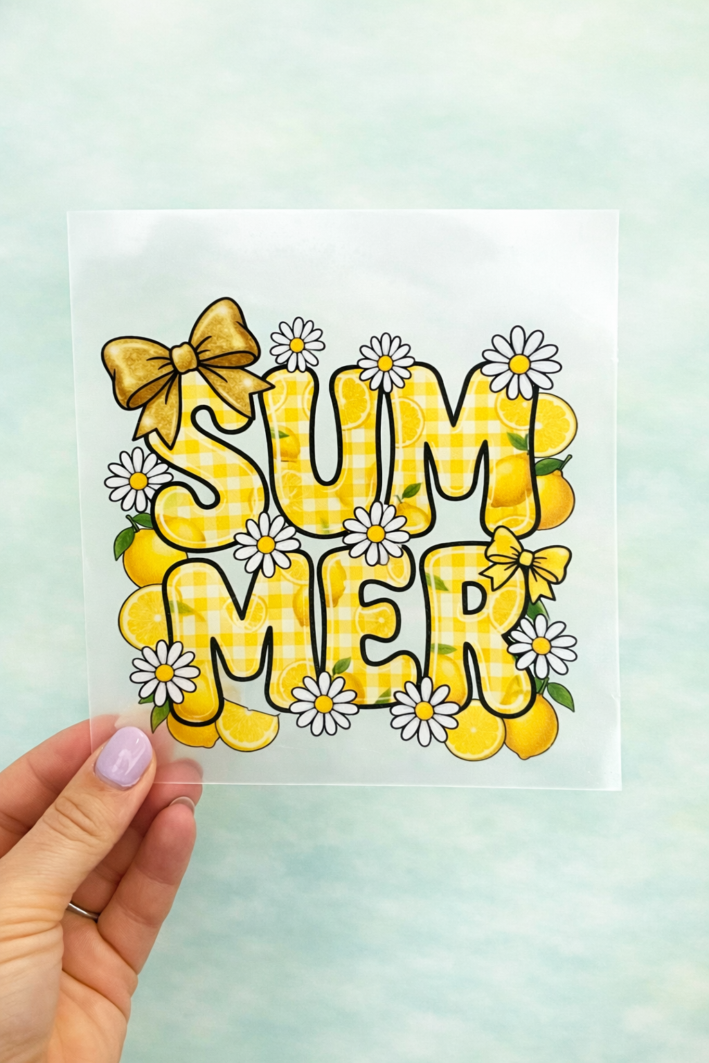 Bügelbild Summer Lemon