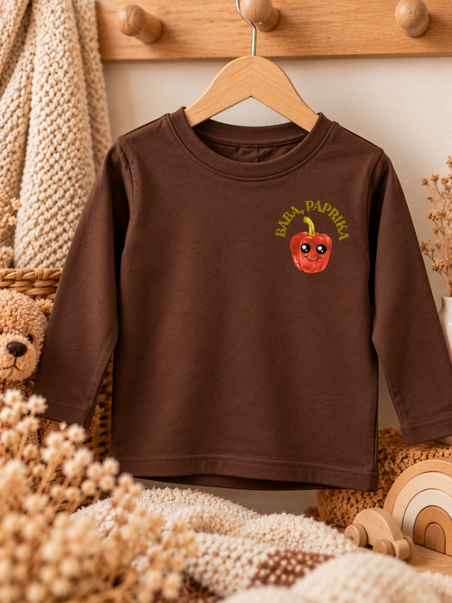 Bügelbild Baba, Paprika