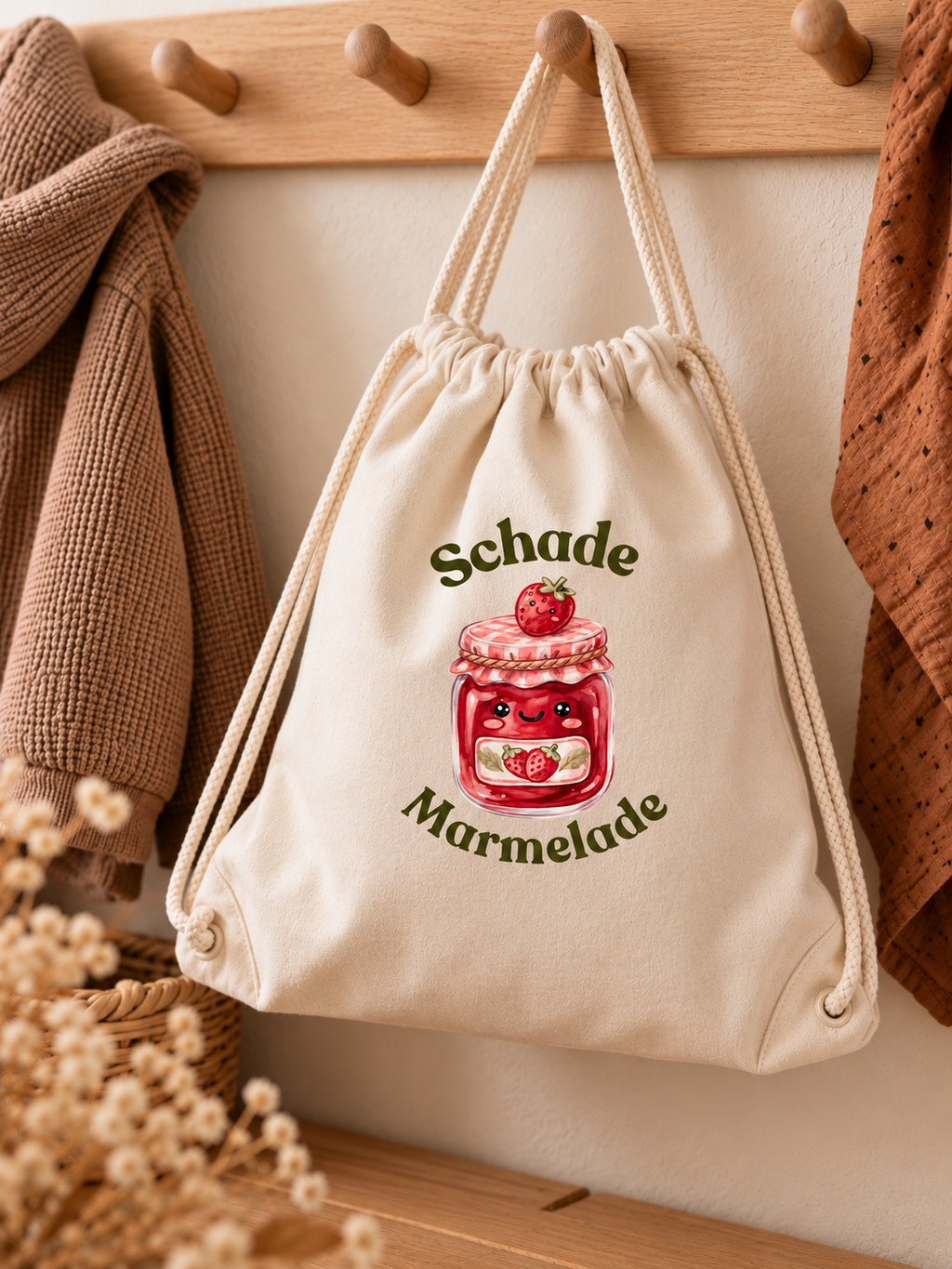 Bügelbild Schade Marmelade