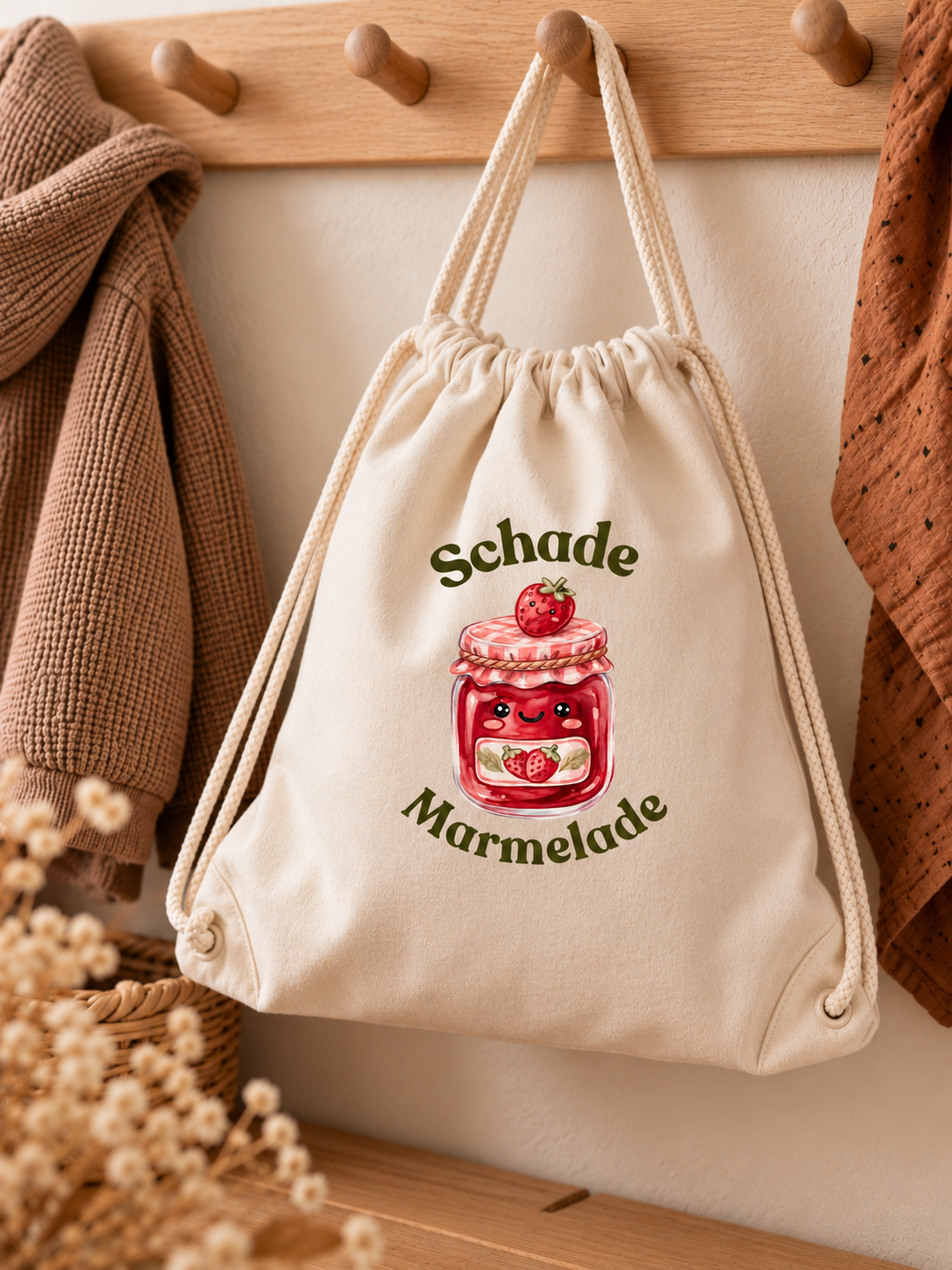 Bügelbild Schade Marmelade