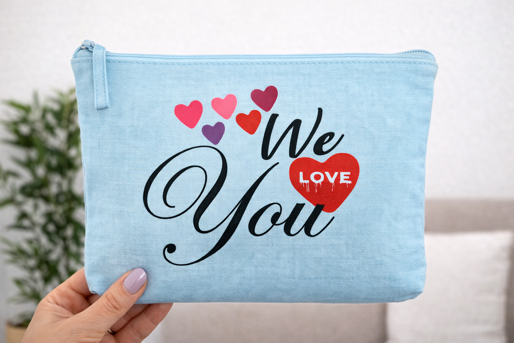 Bügelbild "We LOVE you"