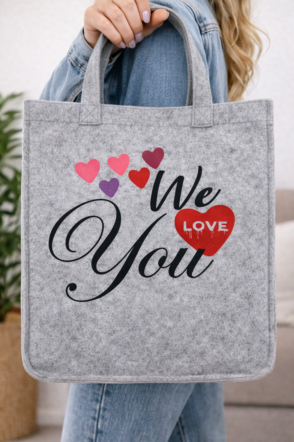 Bügelbild "We LOVE you"