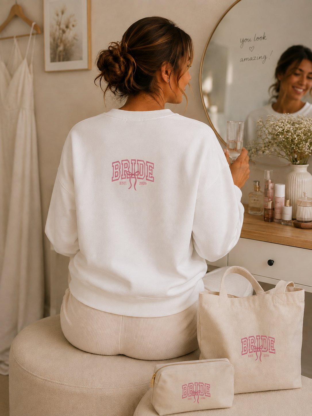 Bügelbild Bride